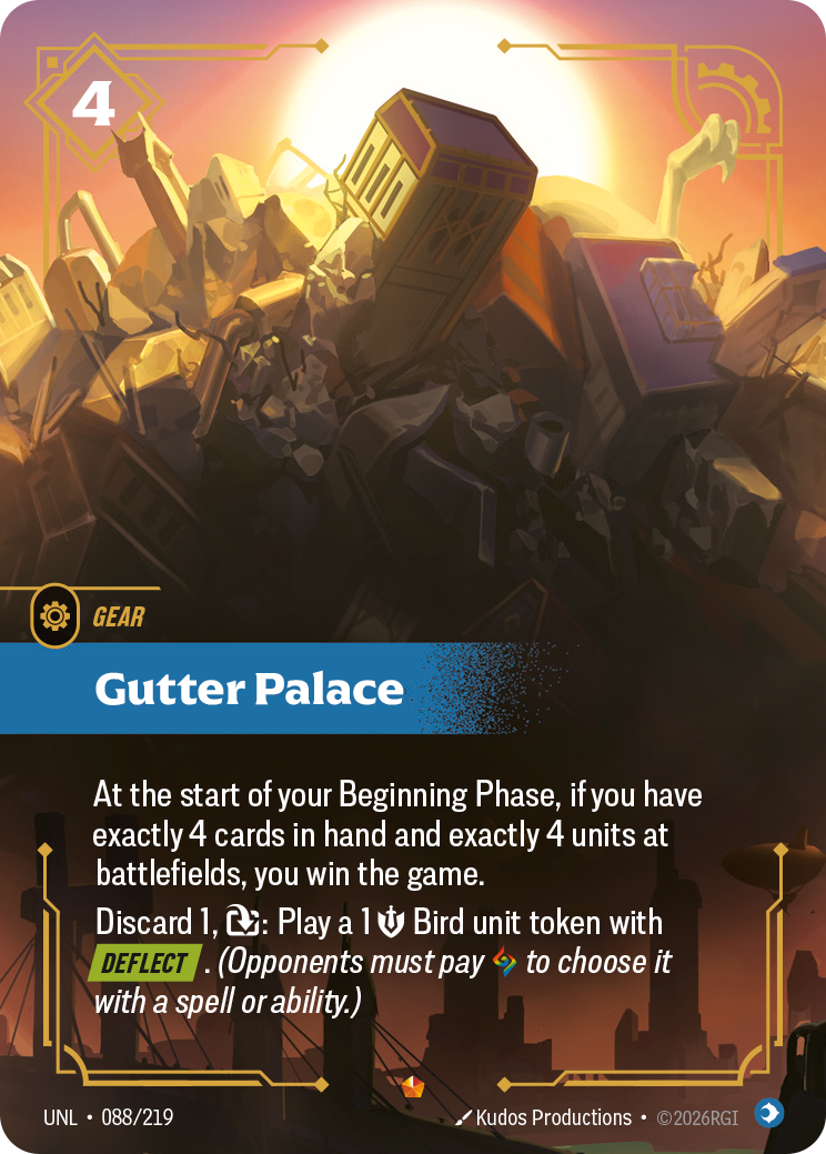 Gutter Palace UNL-088 Riftbound card
