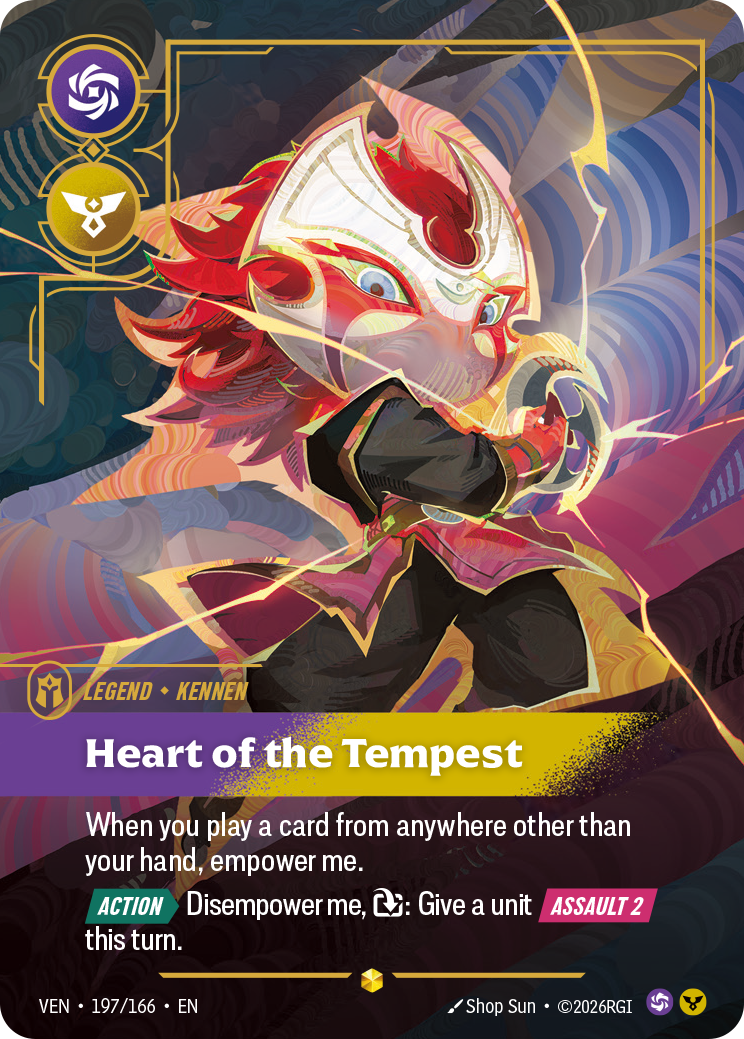 Heart of the Tempest VEN-197 Riftbound card