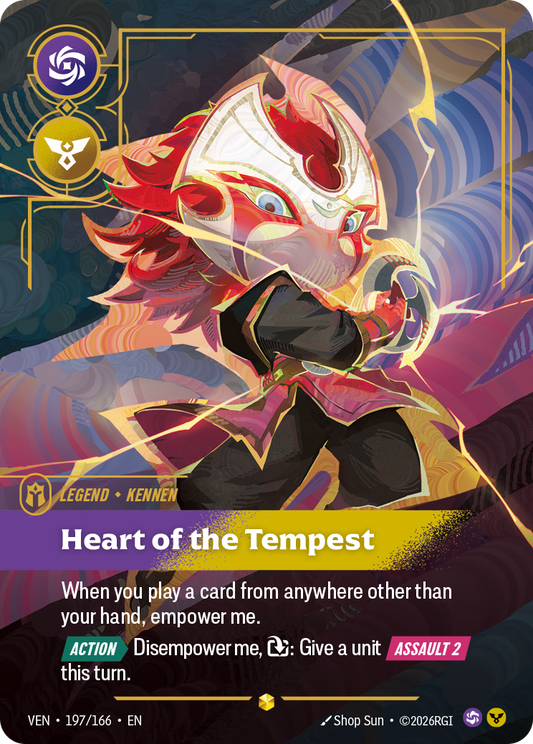 Heart of the Tempest VEN-197 Riftbound card