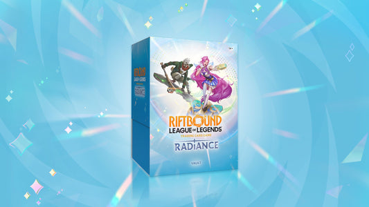 Official Riftbound Radiance Vault packaging